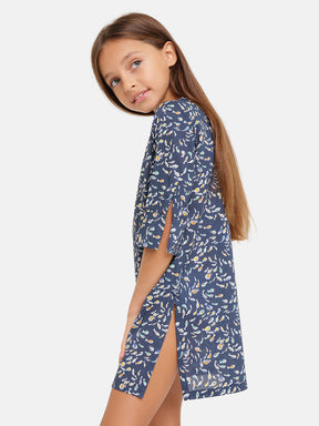 Caftano Liberty Pesciolini Blu