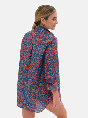 Camicione Lungo Liberty Wiltshire Blu