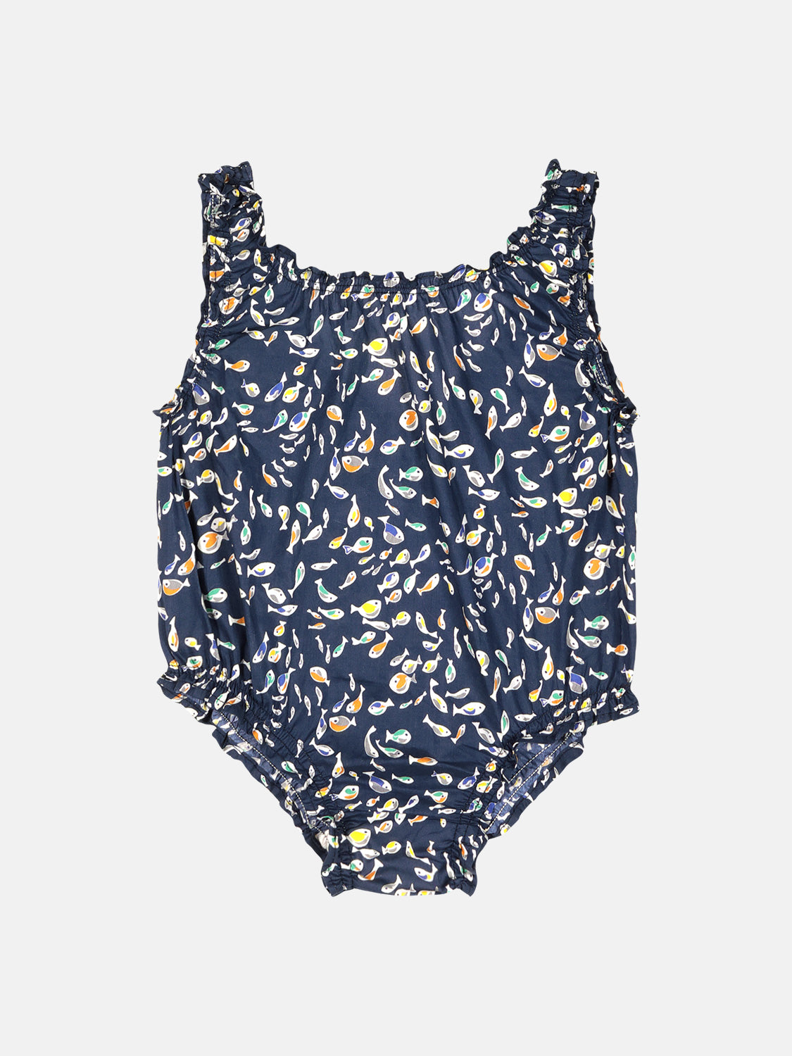 Liberty Blue Fish One Piece Swimsuit