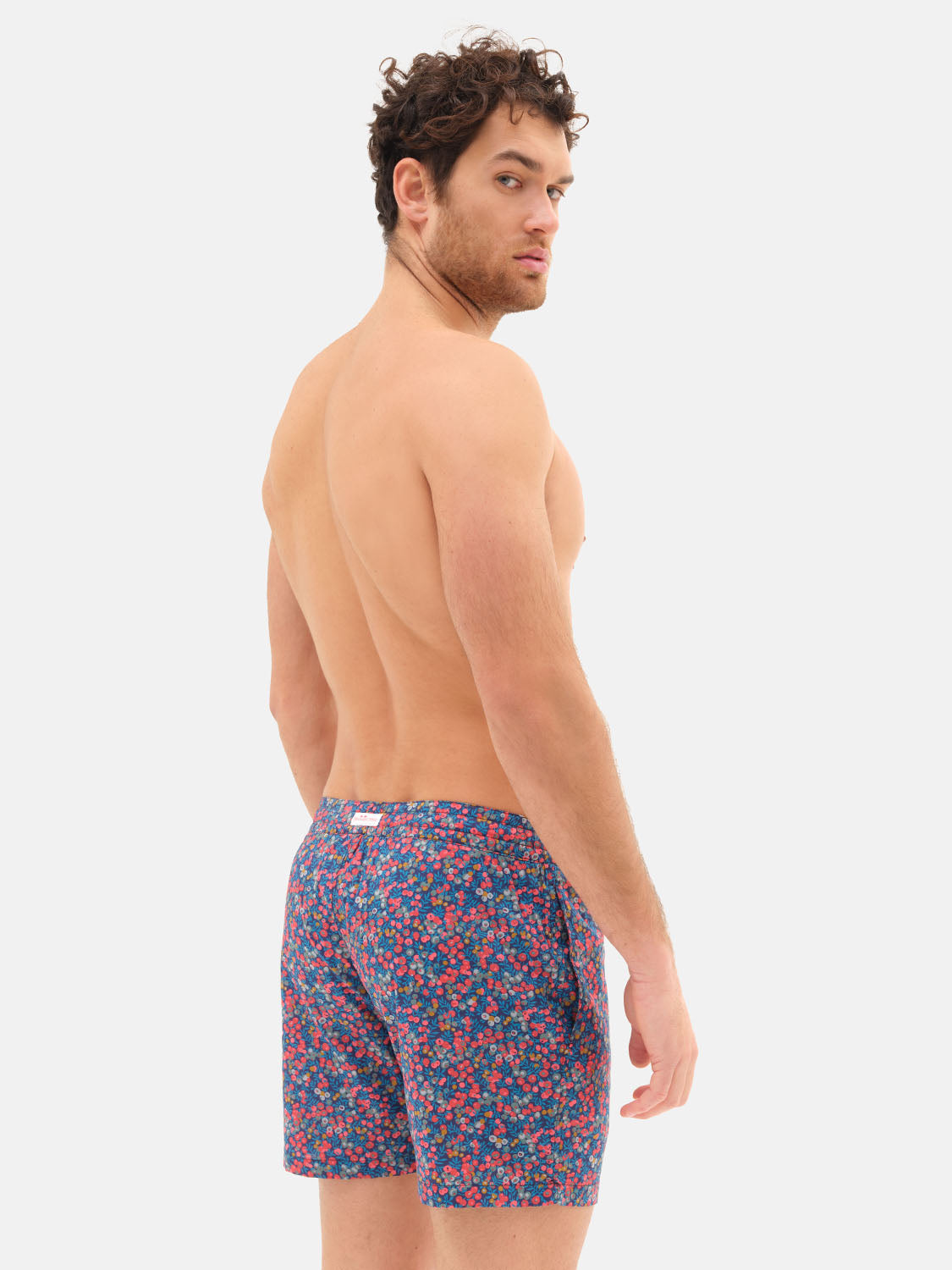 Liberty Wiltshire Blue Lace Up Swimsuit