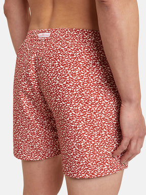 Costume Uomo lacci Liberty Pesciolini Rossi