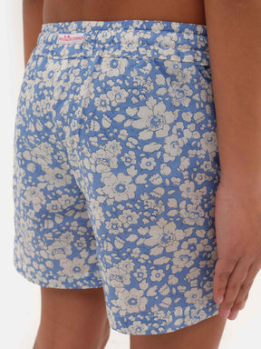 Costume a pantaloncino Betsy Boo Azzurro