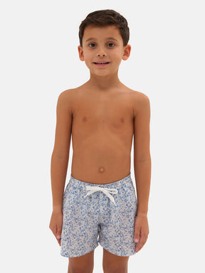 Costume a pantaloncino Mitsi Azzurro