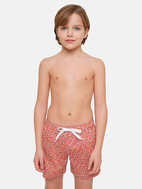 Costume a pantaloncino Pesciolini Rossi