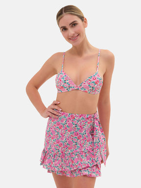 Liberty Betsy Fuchsia Wallet Skirt