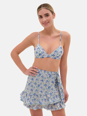 Gonna Portafoglio Liberty Felicite Azzurro