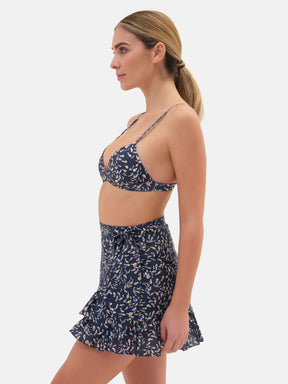 Gonna Portafoglio Liberty Pesciolini Blu