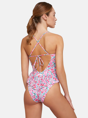 Intero Balza Donna Lycra Liberty Betsy Fuxia