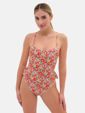 Intero Balza Lycra Liberty Betsy Rosso