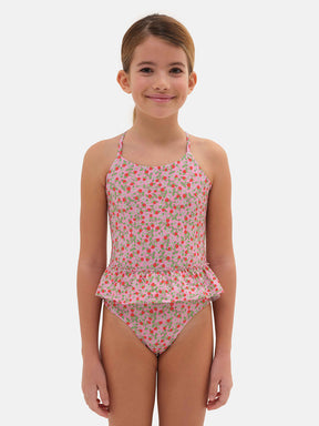 Intero Bambina Balza Lycra Liberty Fragoline