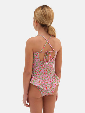 Intero Bambina Balza Lycra Liberty Fragoline
