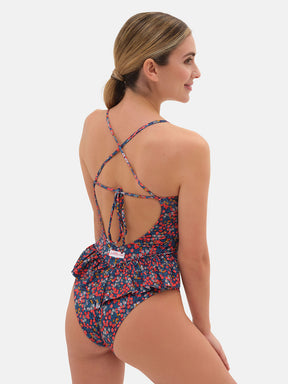 Intero Balza Lycra Liberty Wiltshire Blu