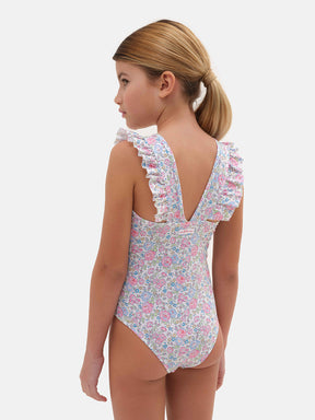 One Piece Butterfly Lycra Liberty Felicite Pink