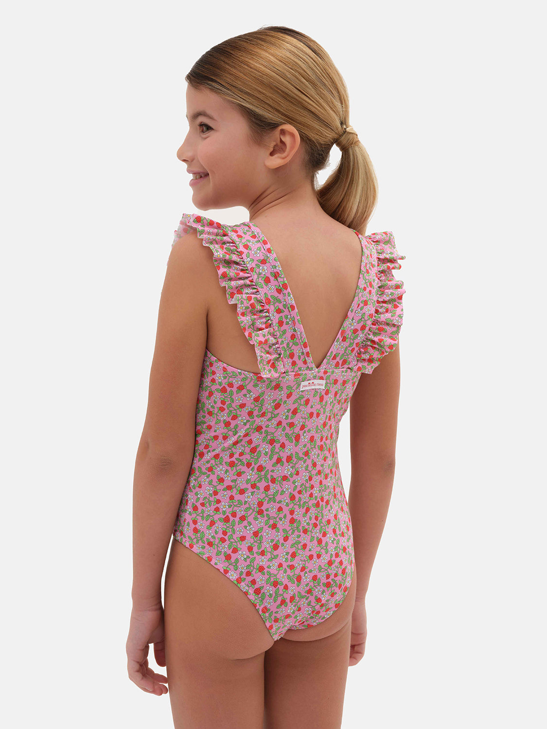 One Piece Butterfly Lycra Liberty Strawberries