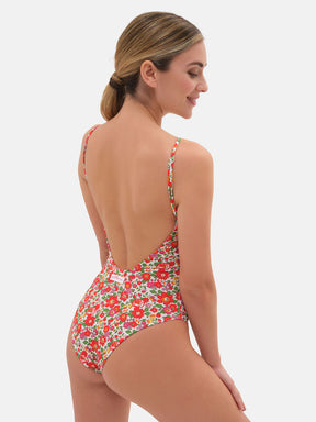 Intero Lycra Liberty Betsy Rosso