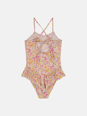 Intero Bambina Balza Liberty Betsy Giallo