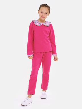 Tuta c/Peter Pan Liberty pantalone classico Fuxia