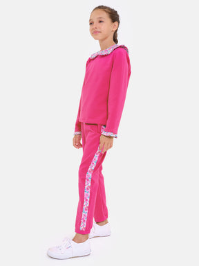 Tuta c/Peter Pan Liberty pantalone classico Fuxia