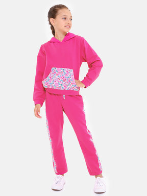 Coverall Hood Pocket Liberty classic Fuchsia trousers