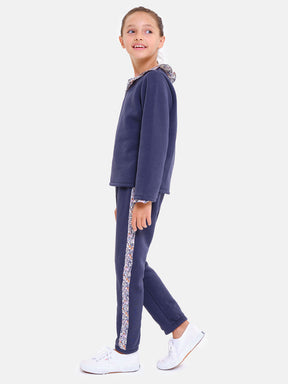Tuta c/Rouches Liberty pantalone classico Blu