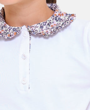Polo Collo Liberty Manica Lunga Whiltshire Viola