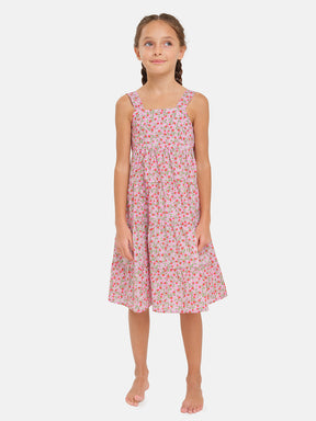 Abito Bambina Balze Liberty Fragoline