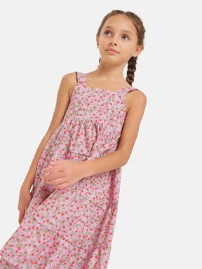 Abito Bambina Balze Liberty Fragoline