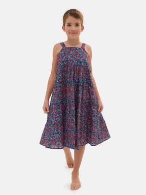 Liberty Wiltshire Blue Frills Girl Dress