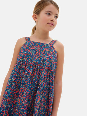 Liberty Wiltshire Blue Frills Girl Dress