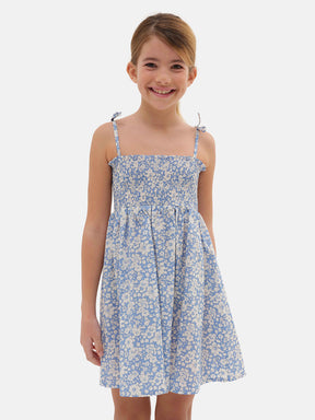 Prendisole Bambina Liberty Betsy Boo Azzurro