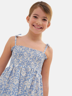 Prendisole Bambina Liberty Betsy Boo Azzurro