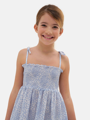 Prendisole Liberty Ditsy Dot Azzurro