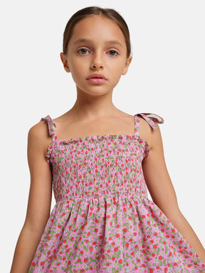 Prendisole Bambina Liberty Fragoline
