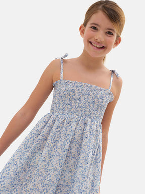 Prendisole Liberty Mitsi Azzurro