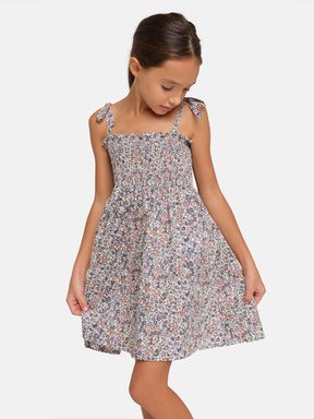 Prendisole Bambina Liberty Whiltshire Viola
