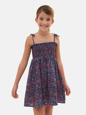 Prendisole Bambina Liberty Wiltshire Blu