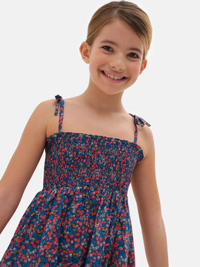 Prendisole Bambina Liberty Wiltshire Blu