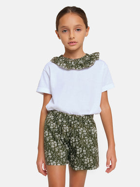 Liberty Capel Green Shorts