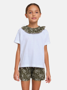 Liberty Capel Green Shorts