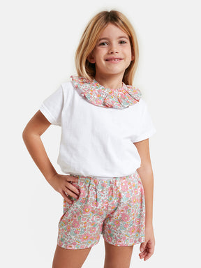 T-Shirt Collo Liberty Betsy Corallo