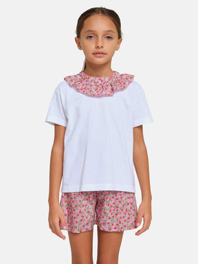 T-Shirt Collo Liberty Fragoline