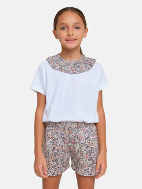 T-Shirt Collo Liberty Whiltshire Viola