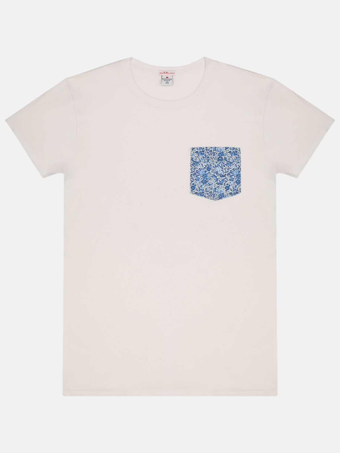 T-Shirt Uomo Fiori Blu