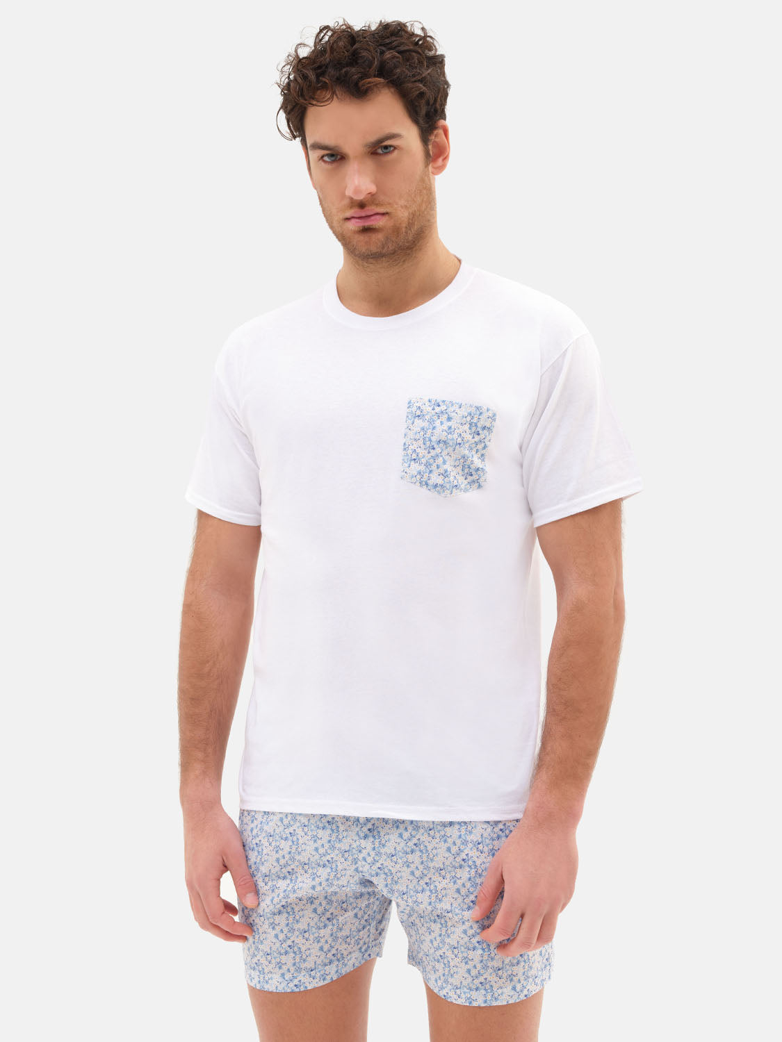 T-Shirt Uomo Mitsi Azzurro