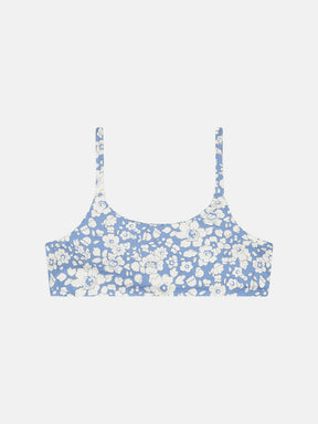 Top Lycra Liberty Betsy Boo Azzurro