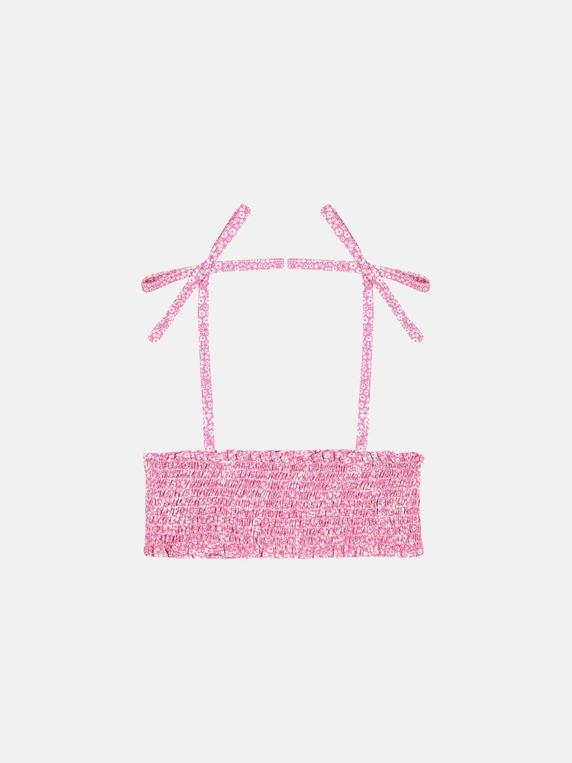 Pink Blossom bandeau top