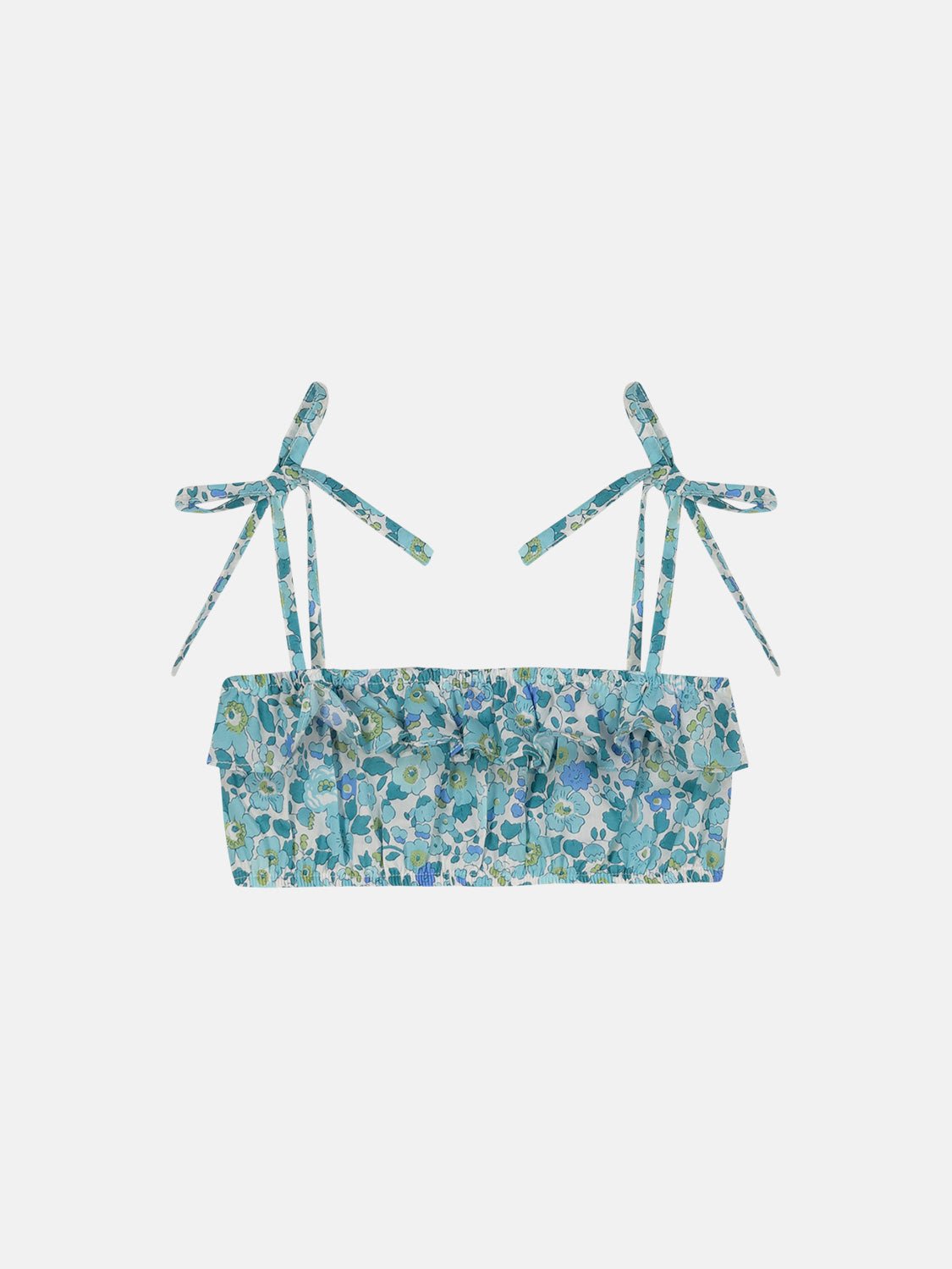 Top Balza onda Liberty Betsy Menta